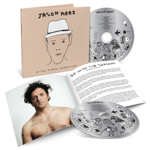 Jason Mraz  - We Sing. We Dance.  We Steal Things. We (DLX 2CD) [CD] Pre-sale 22/09/2023