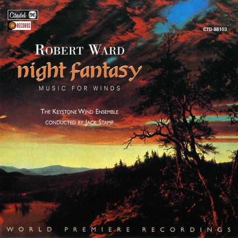 ROBERT WARD - NIGHT FANTASY MUSIC FOR WINDS [CD]