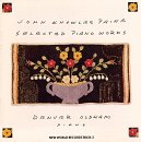 "Album cover with floral design, beige background, and black handwritten-style text."
