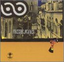 CD cover art with abstract design, text, and cartoon character on yellow background.