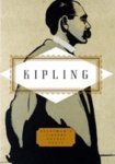 Book cover with illustration of man and "Kipling" text on a beige background.