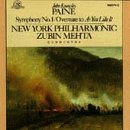 CD cover with classical music details and abstract landscape painting on a beige and brown background.