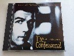 CD case with a black-and-white man's face and yellow text "The Confessional" on a black background.