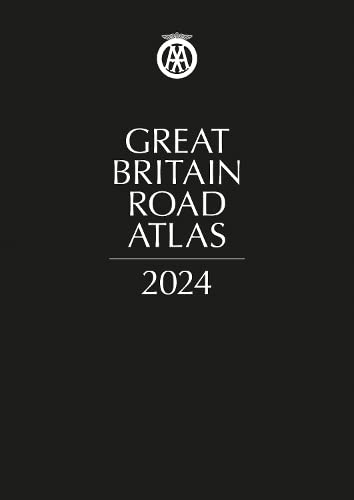 Great Britain Road Atlas 2024 Leather bound (AA Road Atlas Britain) (AA UK Atlas Britain)