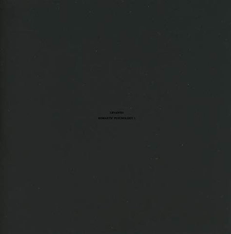 Levantis - Romantic Psychology 1 [CD]