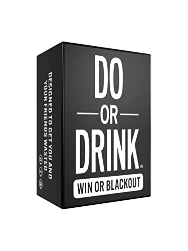 Do or Drink - Party Card Game - for University, College, Camping, Hen's Night, Stag Parties - Funny for Men & Women