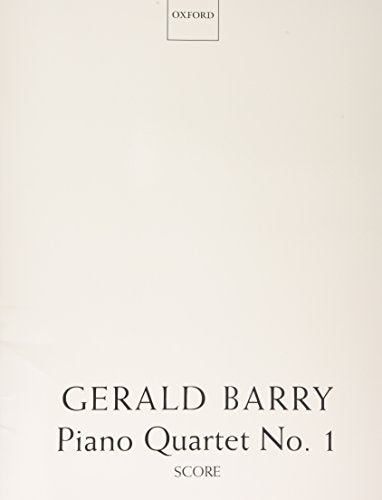 Piano Quartet No. 1: Score