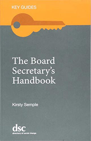 The Board Secretary's Handbook (Key Guides)