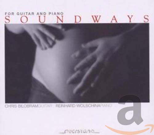 CD titled "Bilobram/Wolschina - Soundways, for guitar and piano" with a visible barcode.