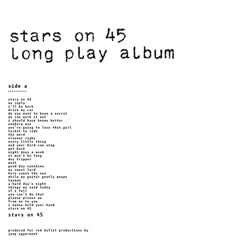 Stars On 45 - Long Play Album =Remastered= [180 gm LP Coloured Vinyl] [VINYL]