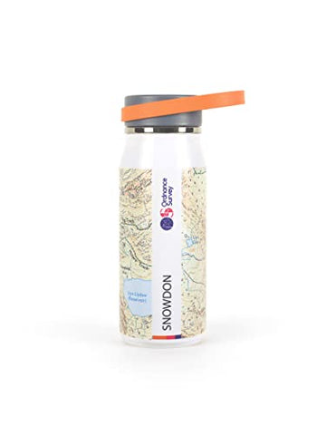 Ordnance Survey Thermal 500ml Bottle, Insulated & Leakproof Walking, Trekking, Hiking Bottle