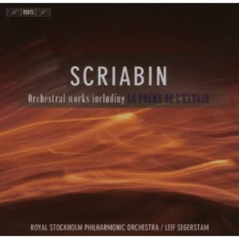 Royal Stockholm Posegerstam - Scriabin - Orchestral Music [CD]