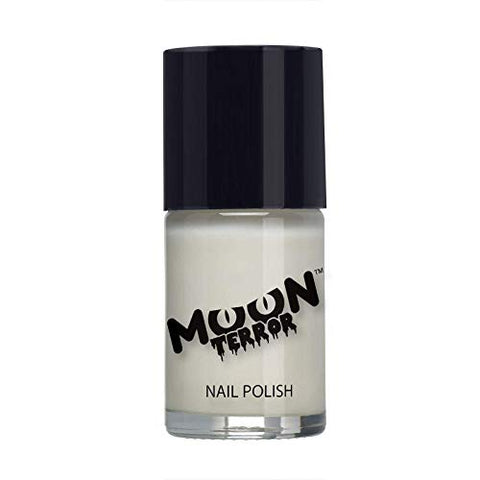 Moon Terror - Halloween Nail Polish - 14ml - For spooky halloween nails. Perfect for vampire, ghost, skeleton, witch, pumpkin, monster etc - Wicked White