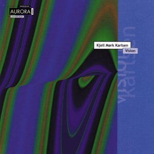CD cover art with abstract purple and green design, artist and title text overlay.