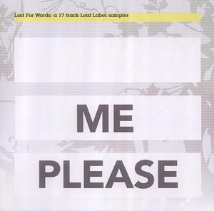 The image shows a CD cover with 'ME PLEASE' text on a grey background.
