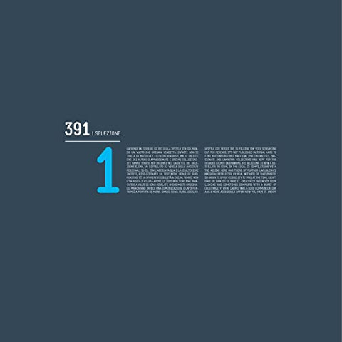 Various - 391 / Selezione 1 [VINYL]