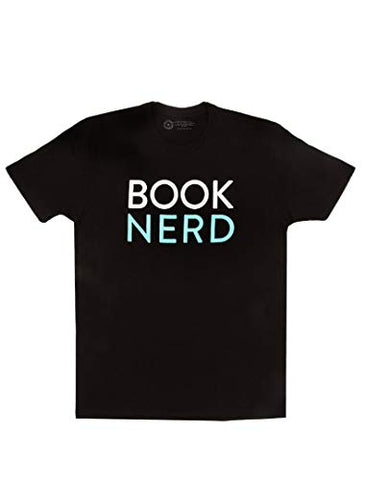 Out of Print Unisex/Men's Literary Book-Themed Tee T-Shirt - Black - S