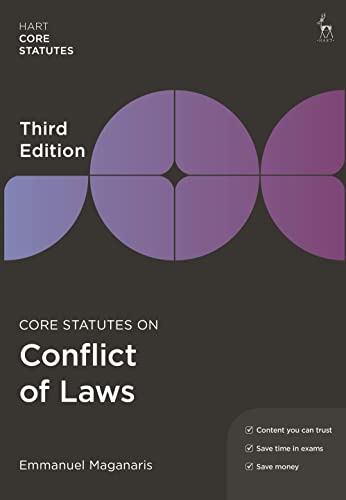 Core Statutes on Conflict of Laws (Hart Core Statutes)