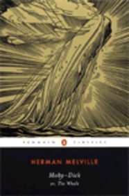 The image is a book cover featuring a whale illustration and title. "Book cover with black and white whale illustration and Penguin Classics branding."