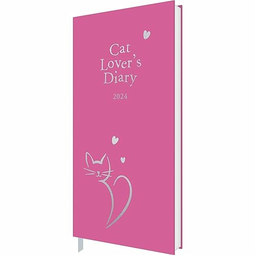 CAROUSEL CALENDARS Cat Lover Slim Fashion Diary 2024