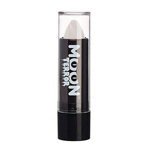 Moon Terror - Halloween Lipstick makeup - 5g - Easily create spooky designs like a pro! Perfect for vampire, ghost, skeleton, witch, pumpkin, monster etc - Wicked White