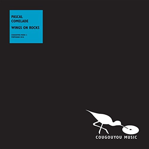 Black vinyl album cover with blue label and white bird logo.