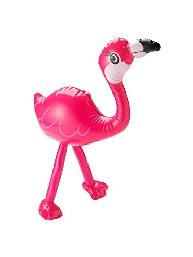 Smiffy's 40382 Inflatable Flamingo, Hot Pink, One Size