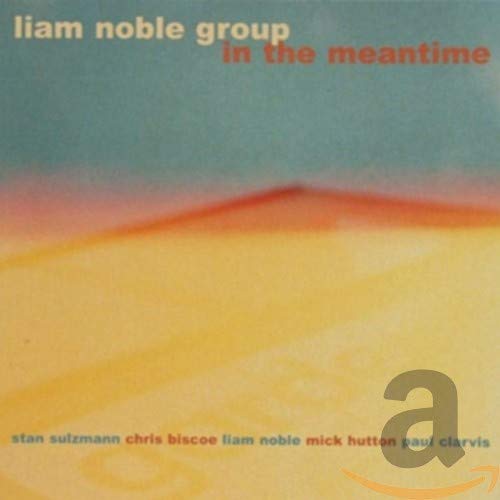 The album cover features an abstract landscape with yellow, orange, and blue hues.