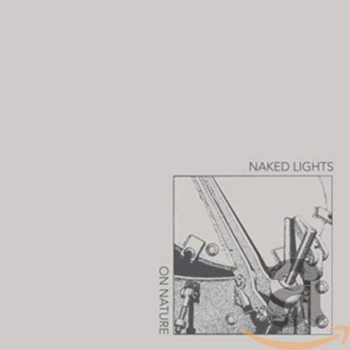 CD cover for Naked Lights’ “On Nature” with abstract drum illustration.