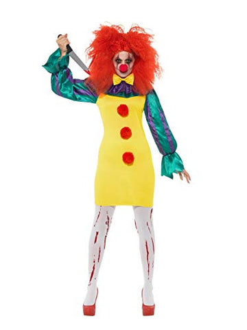 Classic Horror Clown Lady Costume - Ladies