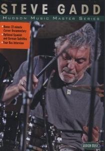 DVD cover featuring Steve Gadd playing drums, with text "Hudson Music Master Series" above.