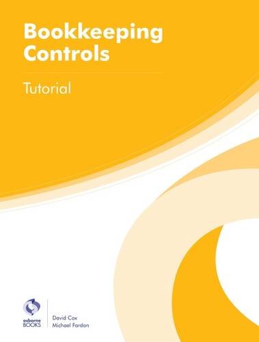 Bookkeeping Controls Tutorial (AAT Foundation Certificate in Accounting)