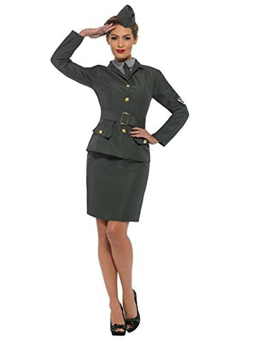 WW2 Army Girl Costume - Ladies