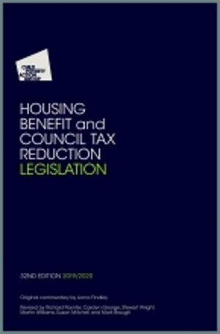 Housing Benefit and Council Tax Reduction Legislation: 2019/20