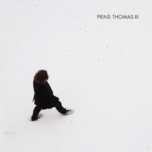Album cover with a person walking in snow, titled "Prins Thomas III" in black text.