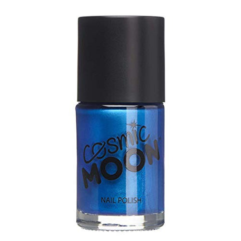 Cosmic Moon - Metallic Nail Polish - 14ml - For mesmerising metallic nails - Blue