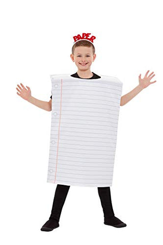 Paper Costume White - Child Unisex