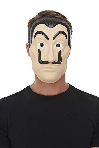 Surreal Artist/Bank Robber Mask Beige