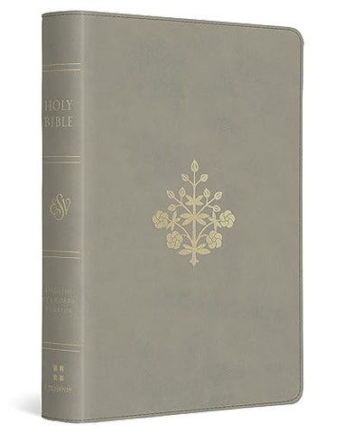 ESV Large Print Compact Bible (Trutone, Stone, Branch Design): English Standard Version, Stone, Trutone, Branch Design