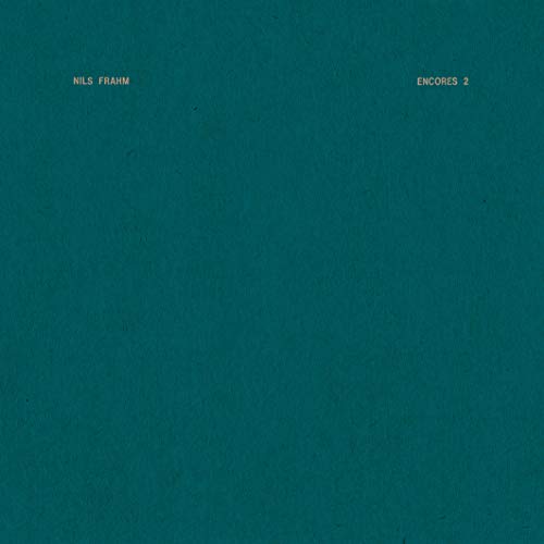 Dark green vinyl record cover with "Nils Frahm Encores 2" in gold text.