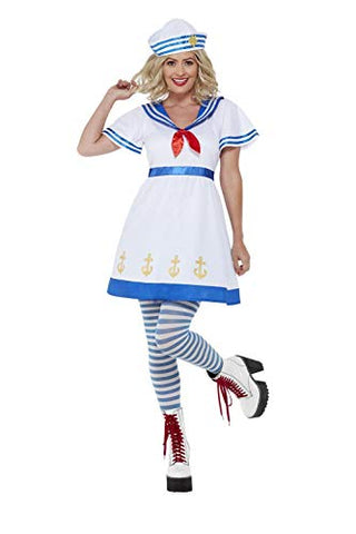 High Seas Sailor Costume White - Ladies