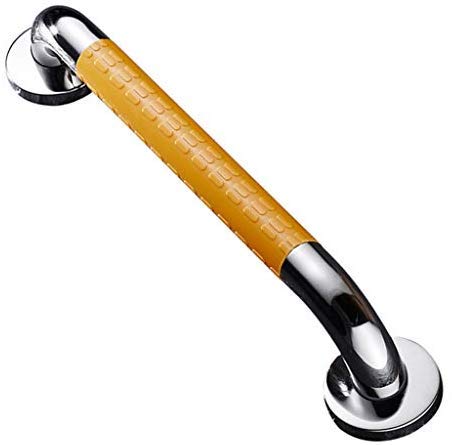 The image is not related to the product description. However, based on the product title, a suitable alt text could be: "Stainless steel handrail for bathroom or toilet."