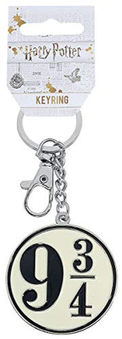 HARRY POTTER Unisex portachiavi Key Chain, opacity, Silver, Taglia unica