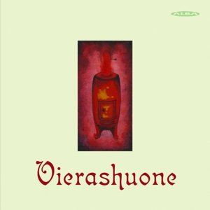 A CD cover featuring a red vase on a pale yellow background.