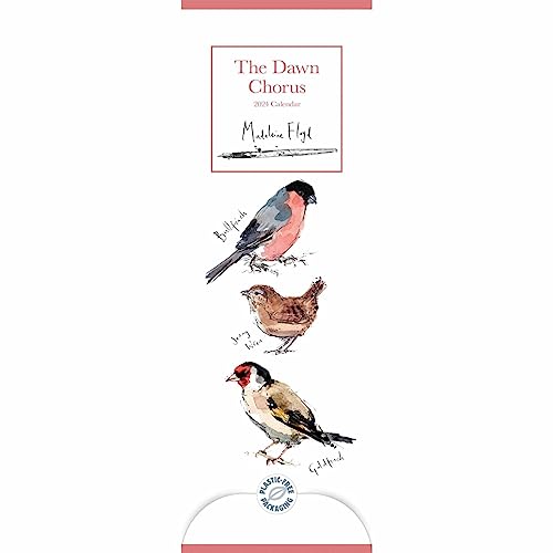 Madeleine Floyd The Dawn Chorus Slim Calendar 2024