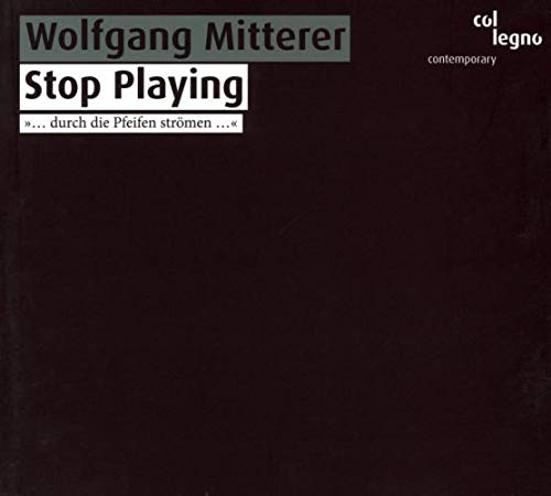 Wolfgang Mitterer - Mitterer: Stop Playing [CD]