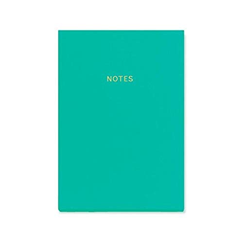 Colourblock A5 Notebook Teal