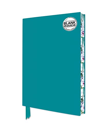 Turquoise Blank Artisan Notebook (Flame Tree Journals): Black Pages/Workbook for Teens Students or Kids/School Supplies or just for Writing Notes (Blank Artisan Notebooks)