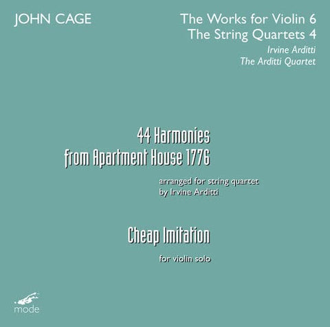 The Arditti Quartet - John Cage: Cage Edition 33?The Works for Violin 6 [CD]