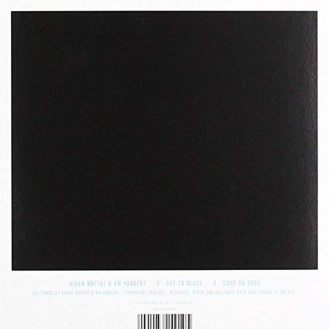 Aidan Moffat & Rm Hubbert - Cut To Black [7 inch] [VINYL]